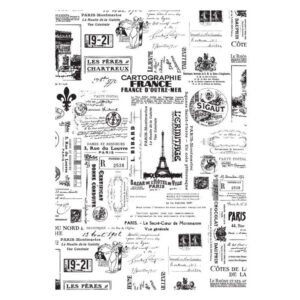 Hampton Art Wood Mounted Stamp 7g Passage To France