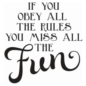 Hampton Art Wood Mounted Stamp Lol Miss All The Fun