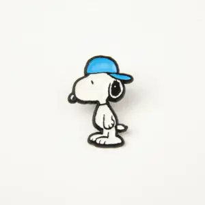Magpie MA1806 Peanuts Snoopy Blue Cap Enamel Pin