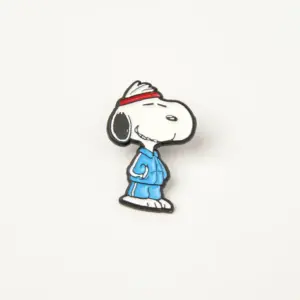 Magpie MA1811 Peanuts Snoopy Enamel Pin - Track Star