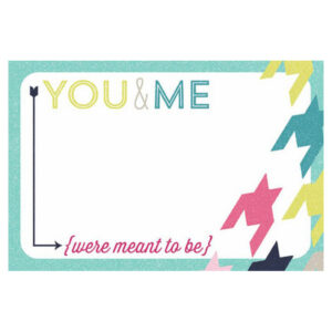 My Minds Eye Be 4x6 Journal Card (10) Packs Of 10's