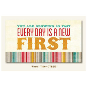 My Minds Eye Firsts Title Packs Of 10