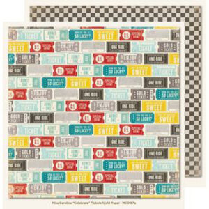 My Minds Eye 'celebrate? Tickets 12x12 Paper