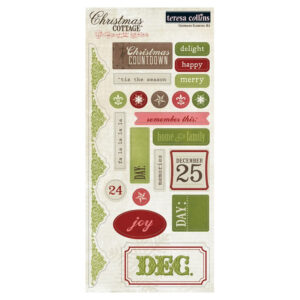 Teresa Collins Designs Crafters Choice Chipboard Elements 1