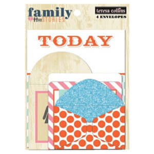 Teresa Collins Designs Family Stories Envelopes