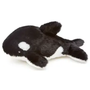 Uni Toys OR0231 Orca Black and White 23cm Soft Killer Whale Plush Toy