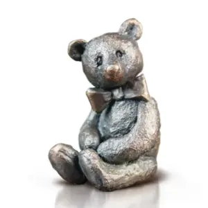 Richard Cooper 3002 Arthur Bronze Bear Ornament With Gift Box