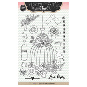 Studio Light Stamp (1) A6 Chalk 99