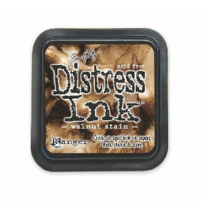 Ranger Distress Ink Pad Walnut Stain