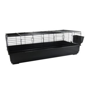 Rabbit & Guinea Pig Cage 140cm – Large Indoor Hutch with Hayrack | Little Friends