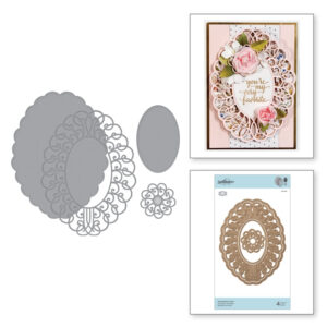 Spellbinders Sweetheart Swirl Etched Dies