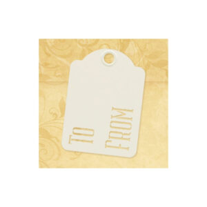 Graphic 45 To & Fromatc Ivory Tags