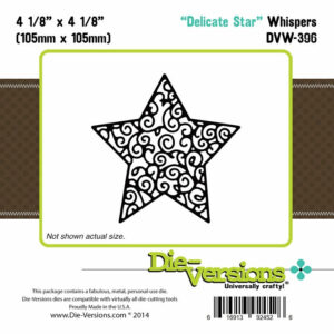 Die-Versions Whispers - Delicate Star