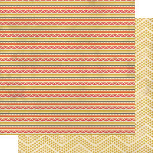 My Minds Eye Travel Stripes Paper