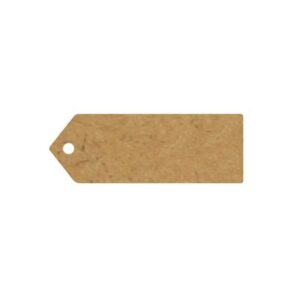 Greeting Tags 70mm X 25mm X 10 Pieces