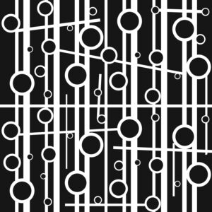 The Crafters Workshop 6x6 Stencil Cosmic Music