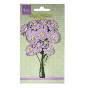 Marianne Design Daisies - Light Lavender Flower Embellishments