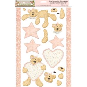 Nitwit Collections Essentials Girl Decoupage A4 10 Sheets