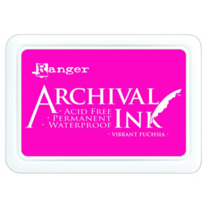 Ranger Archival Ink Pad Vibrant Fuchsia