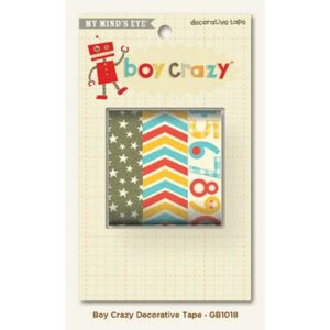 My Minds Eye Boy Crazy Decorative Tape Single Sets