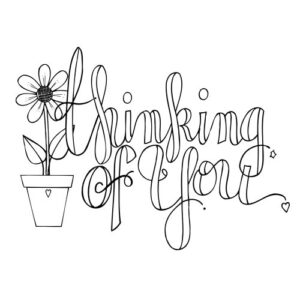 Spellbinders Thinking Of You