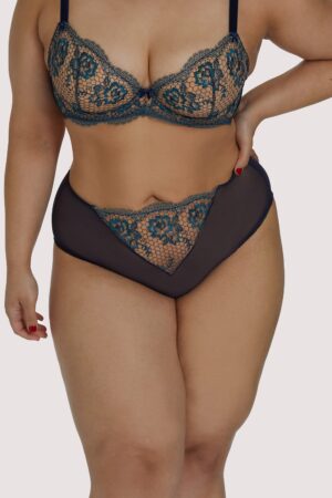 Evelina High Waist Curve Brief | UK 24 | Dita Von Teese Lingerie
