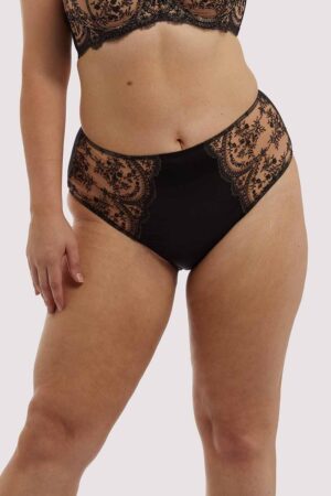Severine Black Brief Curve | UK Au 18 | Dita Von Teese Lingerie