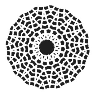 The Crafters Workshop 6x6 Stencil Faceted Star