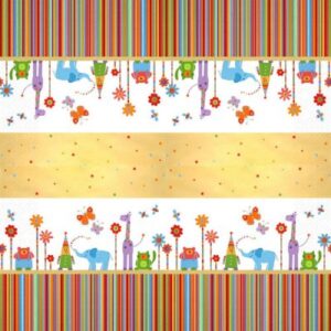 Circus Napkins Pack 2033x33cm