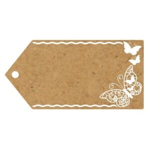 Greeting Tags 100mm X 50mm X 10 Pieces No.503