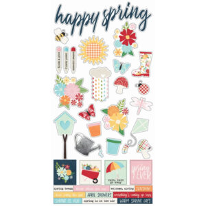 Simple Stories 6x12 Sticker Springtime