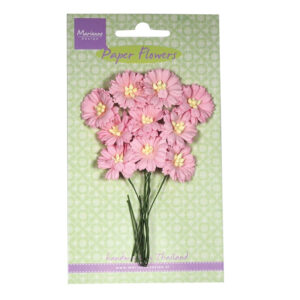 Marianne Design Daisies - Light Pink Flower Embellishments