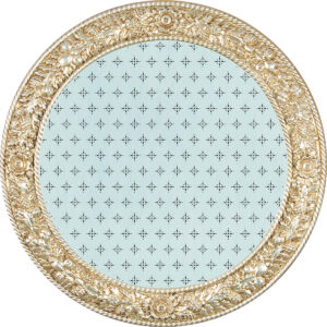 Kaisercraft 12x12 Diecut Gloss Gilded Frame