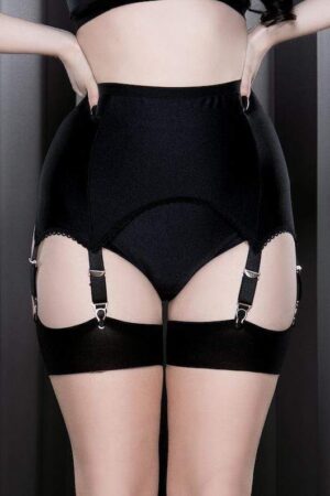 Retro Classics 6-Strap Suspender Belt | UK 18-20 | Kiss Me Deadly