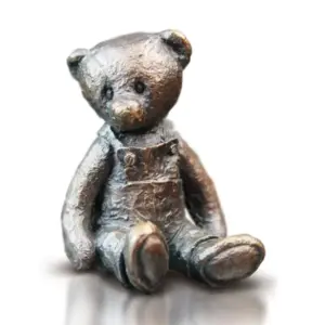 Richard Cooper 3012 Hattie Bronze Bear Sitting Ornament