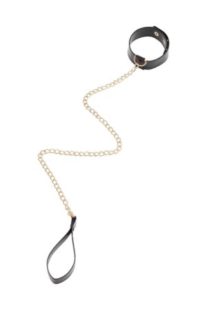 Pu Collar With Lead Black | UK One | Regalia