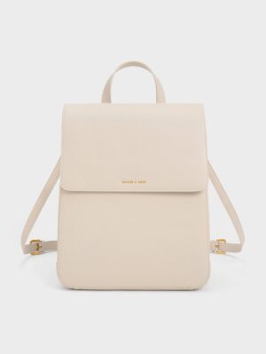 Charles & Keith - Octavia Front-Flap Backpack
