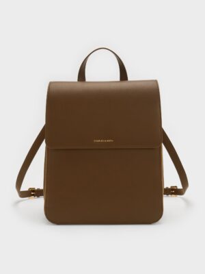 Charles & Keith - Octavia Front-Flap Backpack
