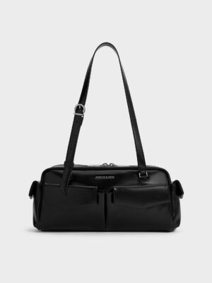 Charles & Keith - Rachel Multi-Pocket Shoulder Bag