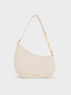 Charles & Keith - Agatha Chain-Strap Shoulder Bag
