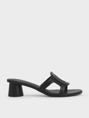 Charles & Keith - Easley Cut-Out Heeled Sandals