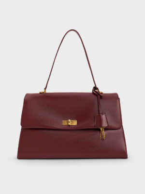 Charles & Keith - Kerry Top Handle Satchel Bag