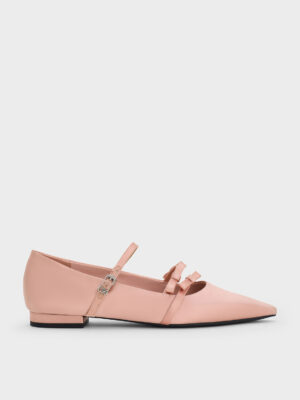 Charles & Keith - Jessy Bow Pointed Flats