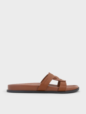 Charles & Keith - Fannie Interwoven Slide Sandals