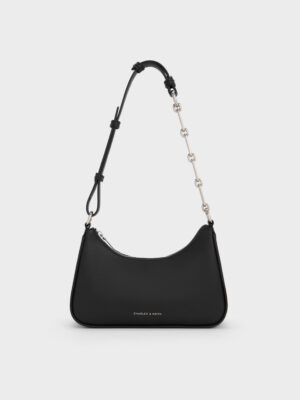 Charles & Keith - Lane Chain-Strap Shoulder Bag