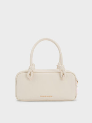 Charles & Keith - Sammie Knotted-Handle Boxy Bag