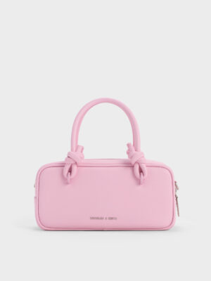 Charles & Keith - Sammie Knotted-Handle Boxy Bag