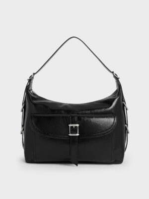 Charles & Keith - Bryna Belted Hobo Bag