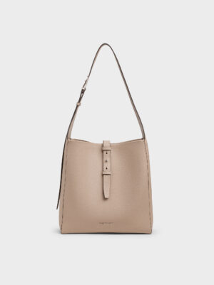 Charles & Keith - Beryl Belted Hobo Bag