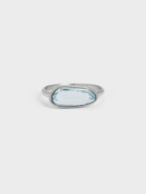 Charles & Keith - Evangeline Turquoise Crystal Ring